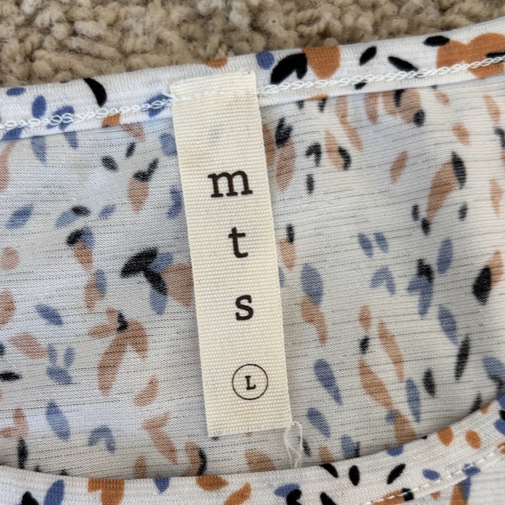 MTS Multicolor Patterned Top - Picture 2 of 3